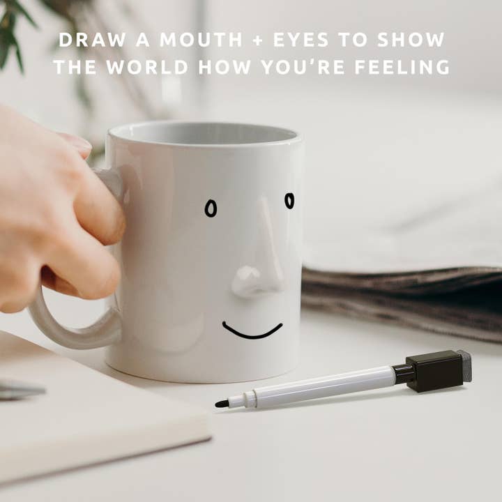 Pikkii - Wholesale Coffee Mug - My Mood Today Mug + Pen | Fun Personalised Face Mug Gift2
