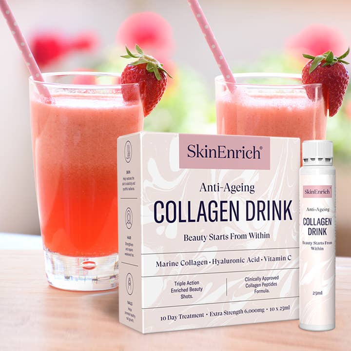 Skin Enrich Ltd - Wholesale Oral Supplement/Vitamin - Anti-Ageing Collagen Drink 10 x 25ml