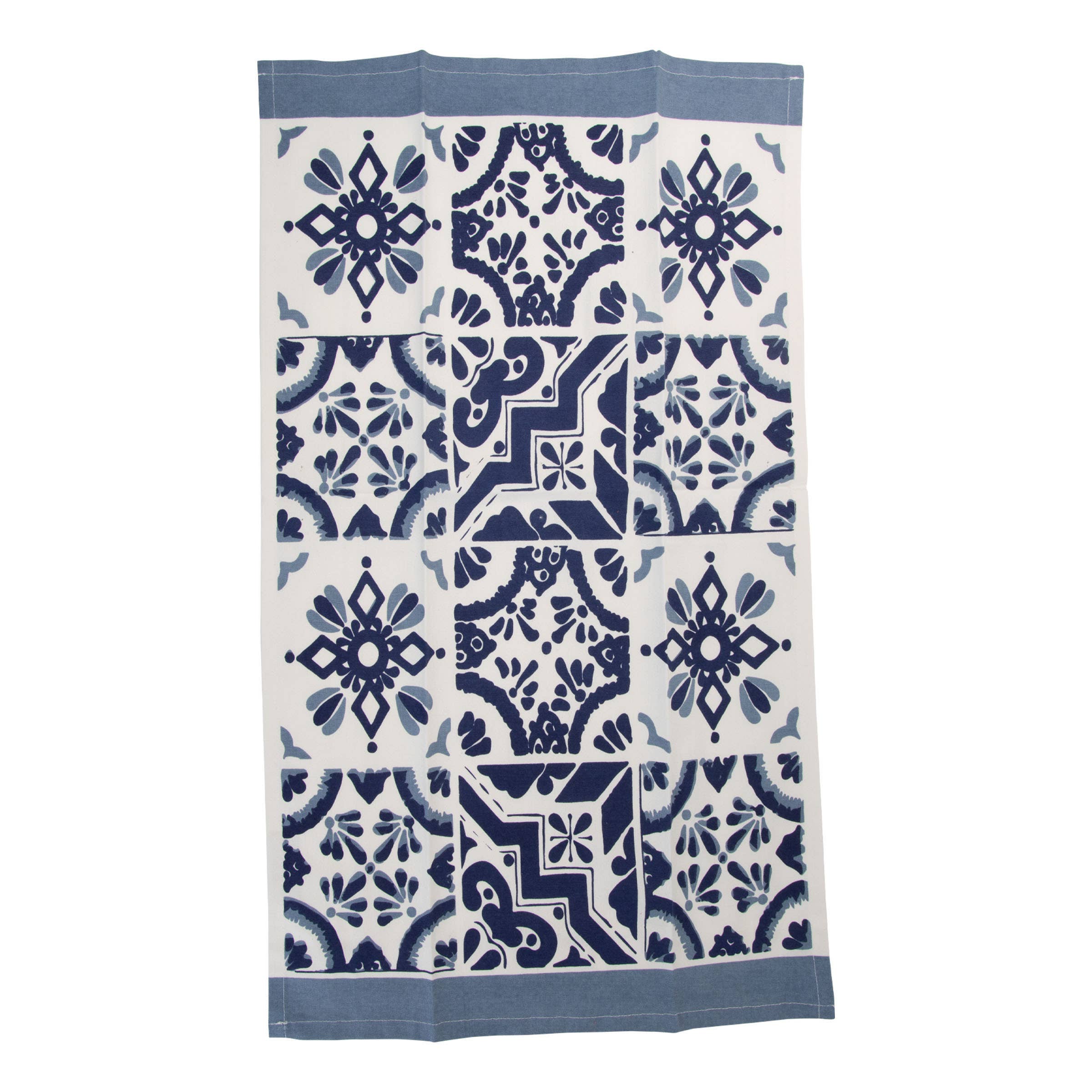 Foreside Home & Garden - Wholesale Tea Towel - Set 3 Zocalo Tea Towels2