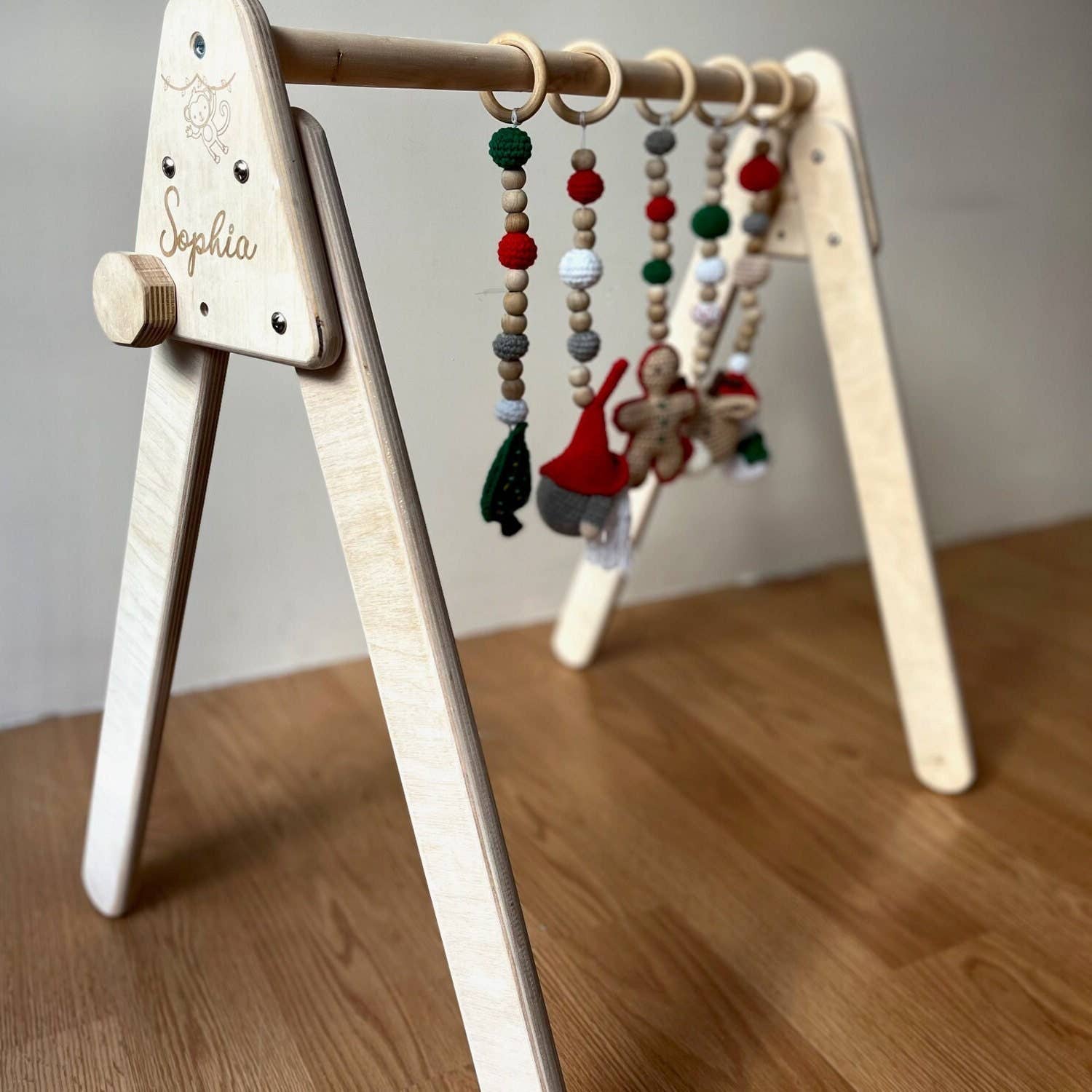 kidodido - Wholesale Wood Toy - Kids - Montessori Baby Play Gym For Toddler7