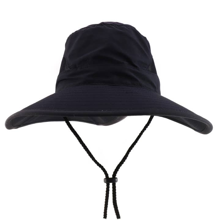 Trendy Apparel Shop - Wholesale Bucket hat – Unisex - Oversized Summer Shade Wide Brim Mesh Bucket Hat1