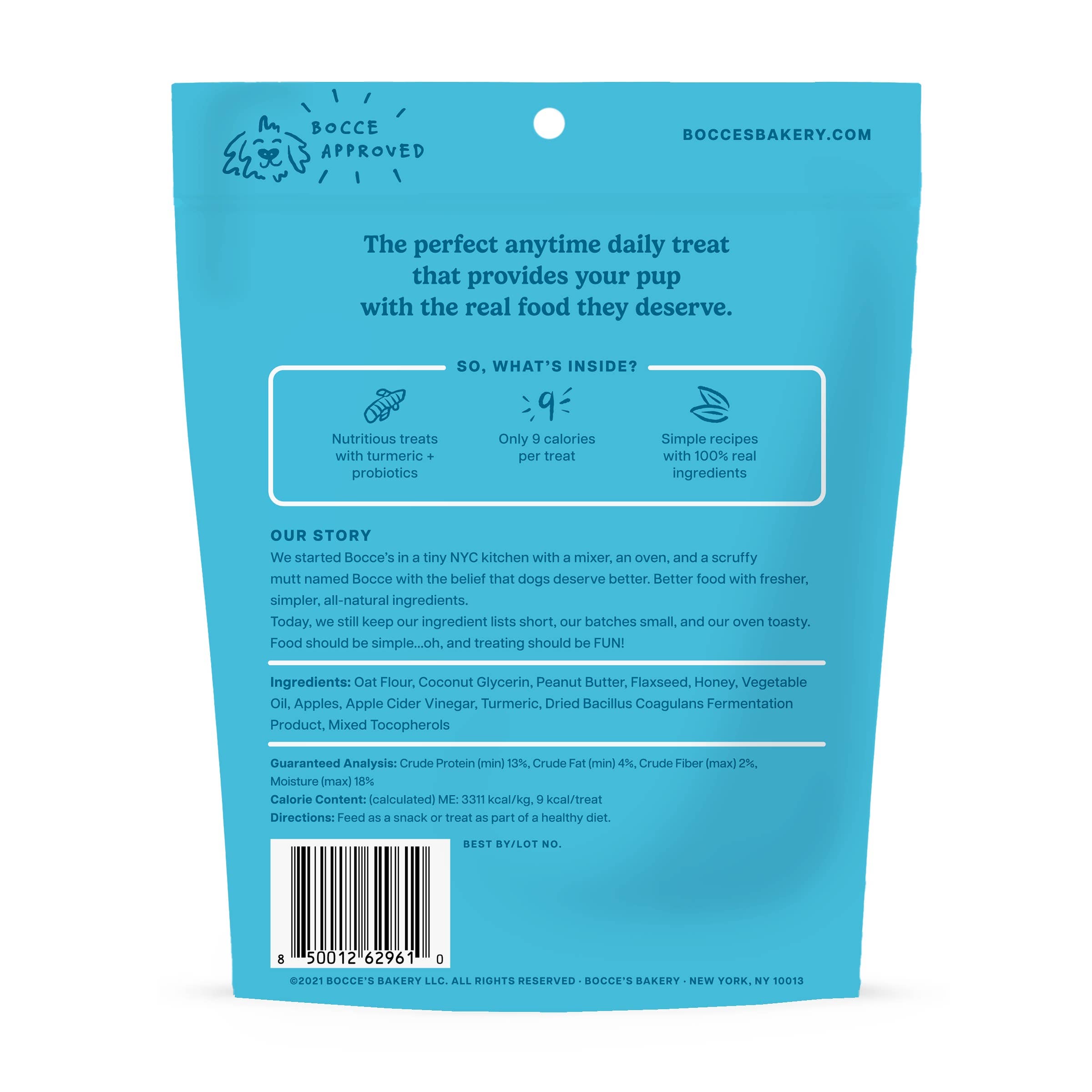Pet Palette Distribution - Wholesale Pet Treats - Dog - Bocce's Bakery Dailies Super Shield Soft & Chewy Treats 6oz1