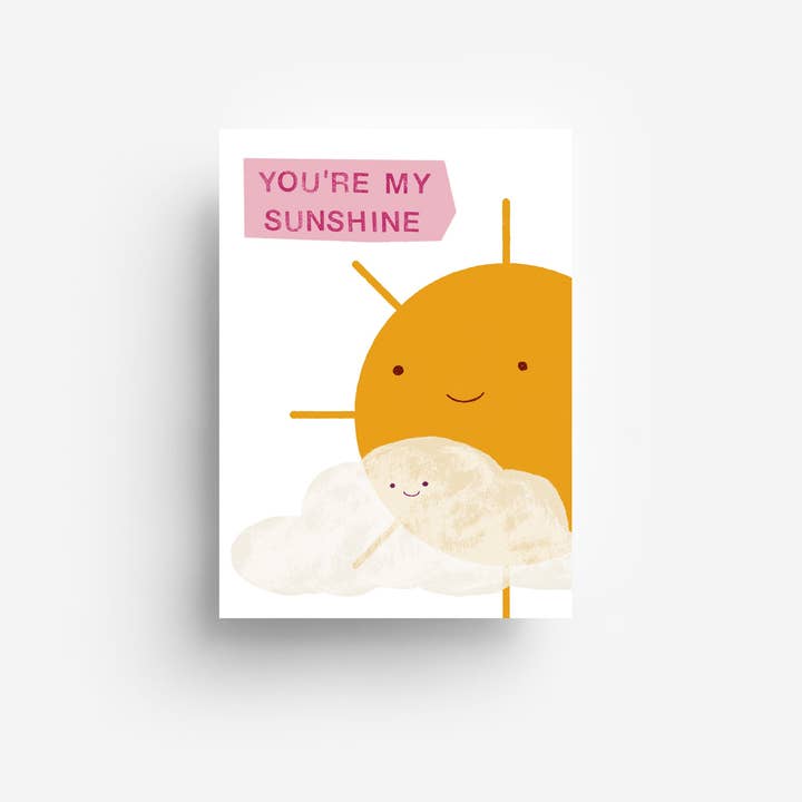 Sunshine Postcard DIN A6 for wholesale by jungwiealt