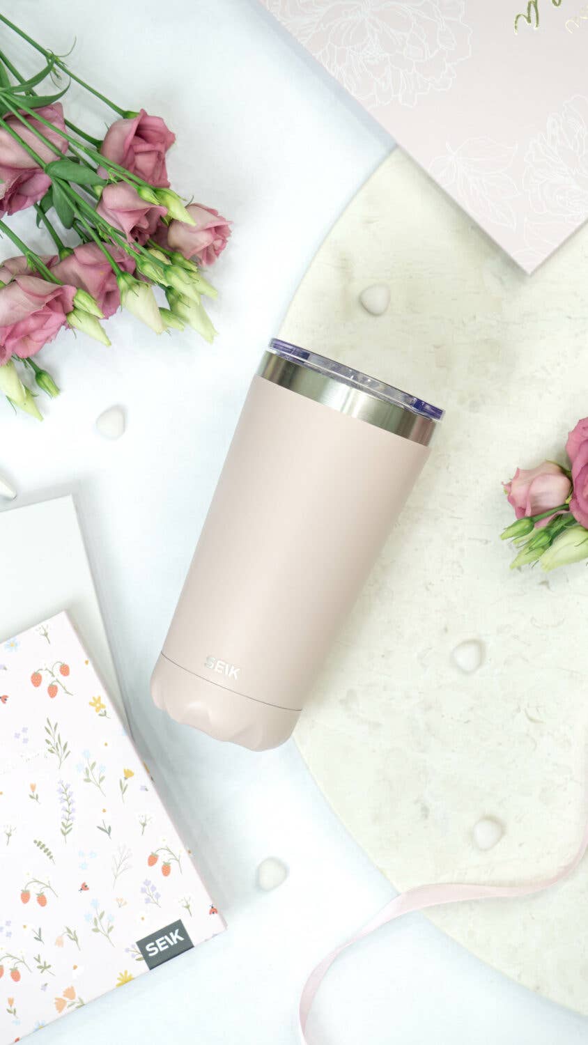 Rosa Thermos/kaffemugg - så rosa! 350 ml för wholesale på Faire0