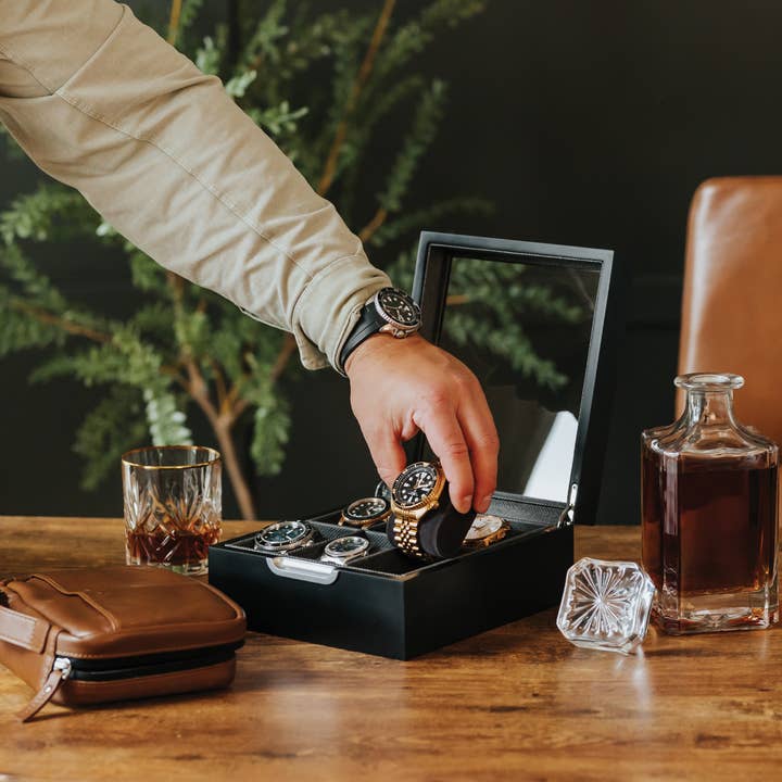 Case Elegance - Wholesale Jewelry Box/Organizer - Modern 2x3 Watch Box - 6 Slot12