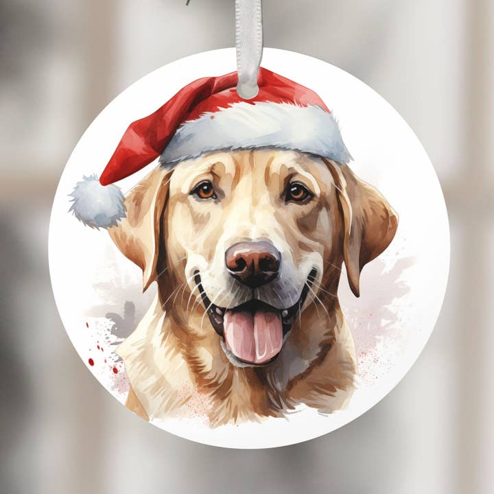 Enfeite de Natal para Cão de Natal Animal de estimação Decoração de Natal Papai Noel por atacado de The Game Day Family