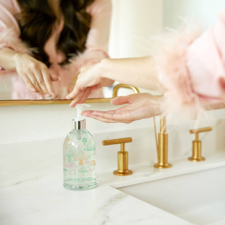 Studio Oh! - Vente Savons/lotions pour les mains - Savon liquide pour les mains Dizzy Daisy avec insert décoratif1