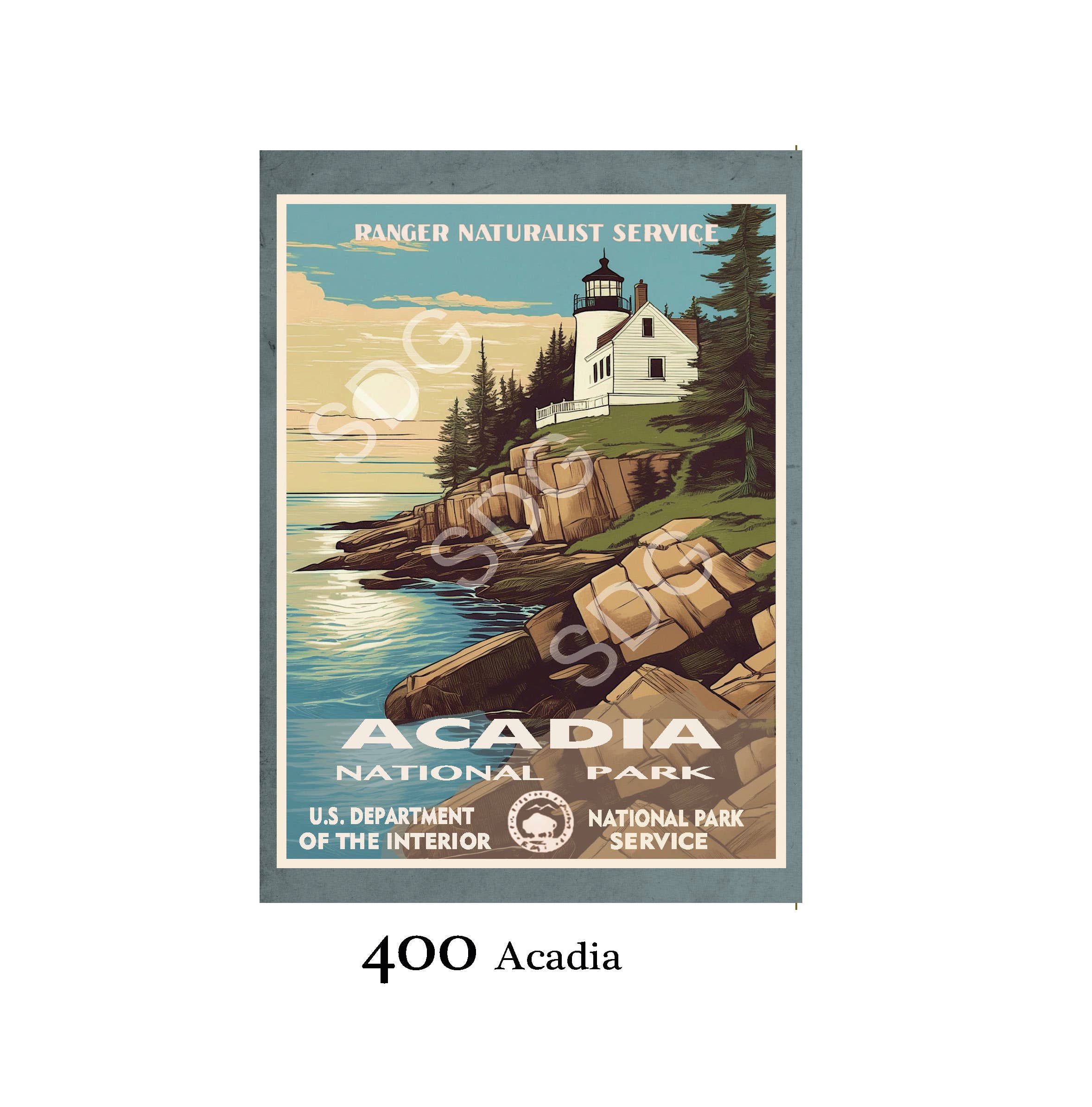 Superior Dry Goods - Wholesale Matches - Vintage National Parks Handmade Matchboxes | You Choose! 9