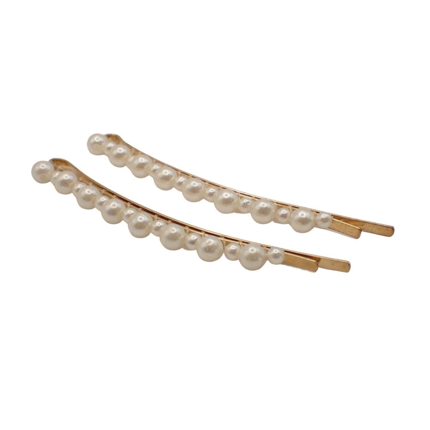 Topkids Accessories - Vente Pince à cheveux – femme - Belles poignées à cheveux perlées, poignées colorées pour le bal de fin d'année, la mariée ou la fleuriste, pince à cheveux pour femme, épingles à cheveux, accessoire Kirby Grip3