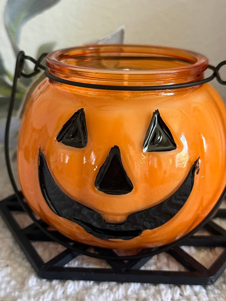 Jack-O-Candle for wholesale by KandM Candles and Decor