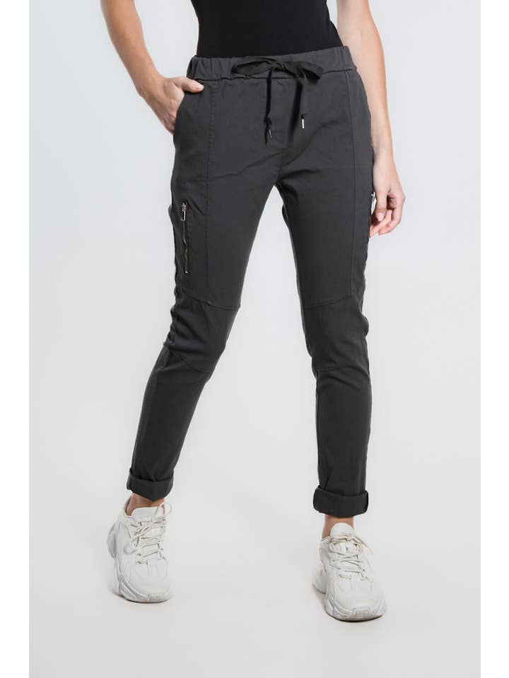 TINA Stephens Italy/Tees By Tina - Wholesale Pants - Women's - Danica Side Zipper Pant (PL155)20