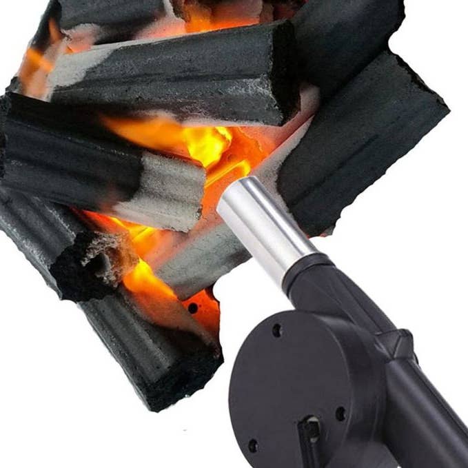VIGOR - Wholesale Outdoor grill tools - Fire Starter Portable Tool BBQ Fan Air Blower4