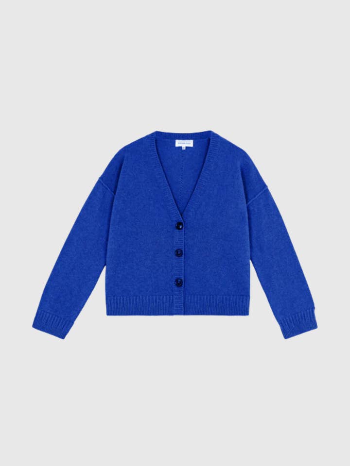 GILET BARATY royal pour la vente par Maison Anje