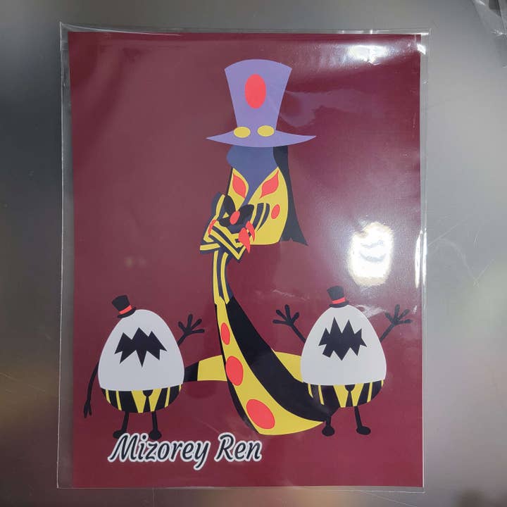 Sir Pentious Print for wholesale by Mizorey Ren