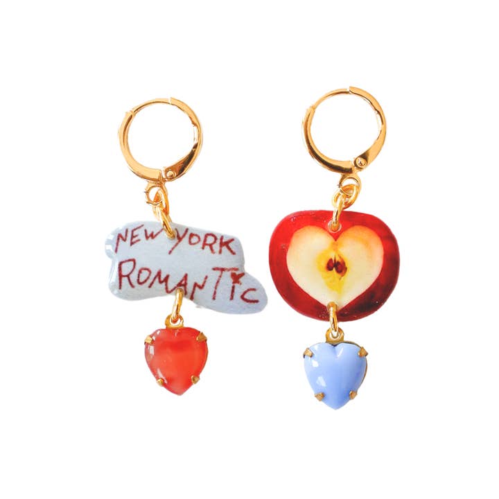 New York Romantik-Dangle-Set für den Großhandel von Haricot Vert