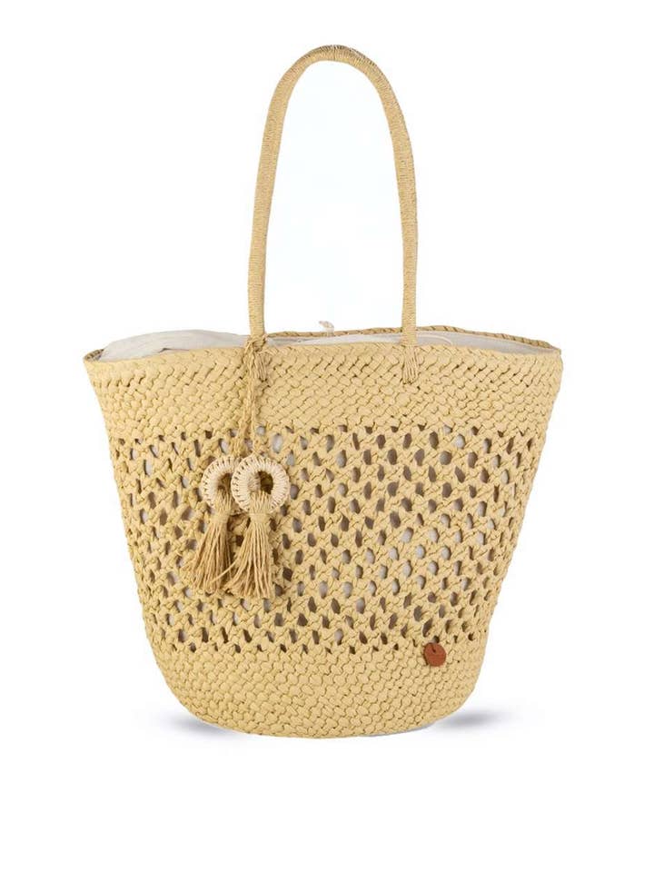 CAPAZO FIBRA NATURAL, CIERRE SACO, COLOR CREMA (KB3822603_53 para venta al por mayor de Kbas