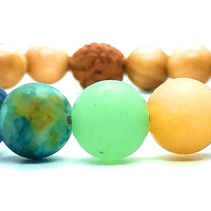 7 CHAKRA & RUDRAKSHA - PEACE for wholesale by Scencio Co.