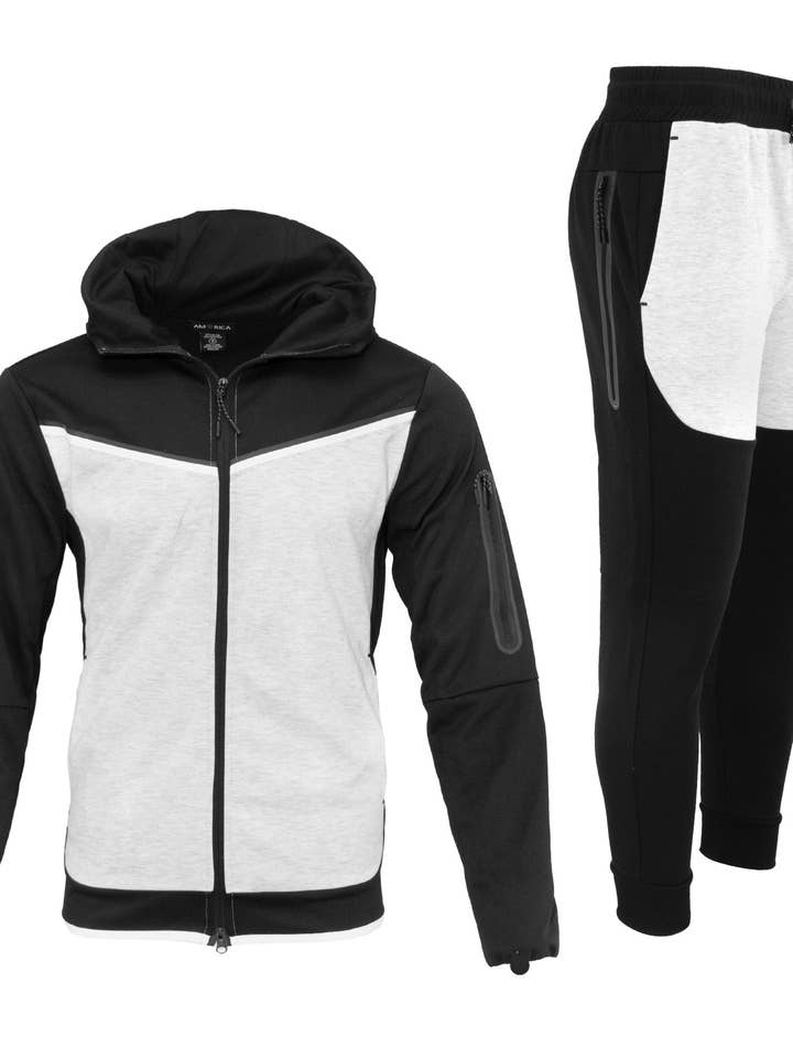 Men's AeroCool UltraTech Fleece Set for wholesale by Amorica NYC