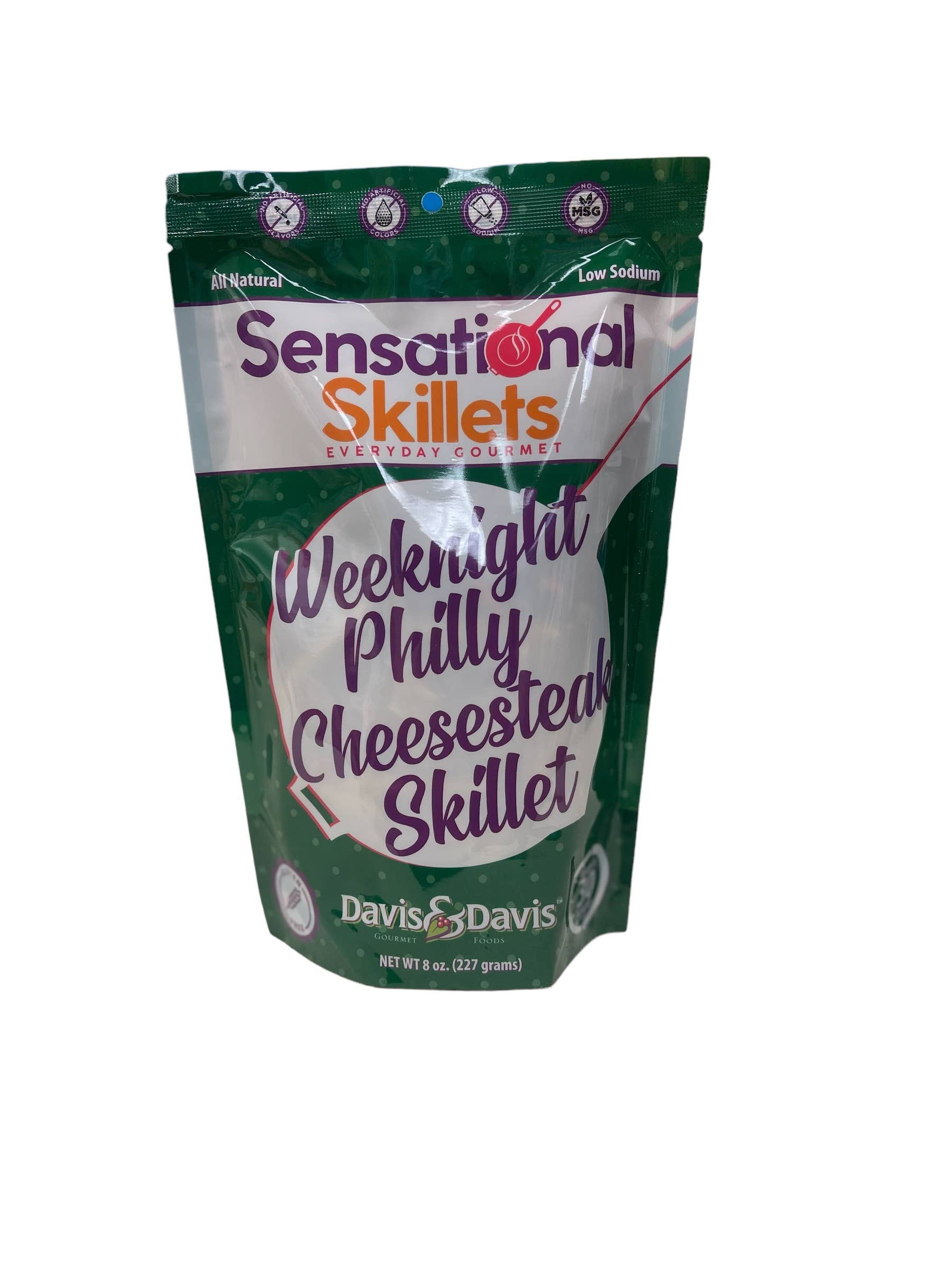 Davis & Davis Gourmet Foods - Wholesale Pasta - Weeknight Philly Cheese Steak Skillet0