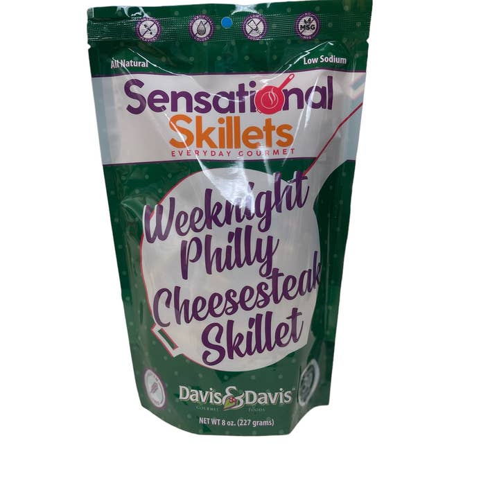 Davis & Davis Gourmet Foods - Wholesale Pasta - Weeknight Philly Cheese Steak Skillet0