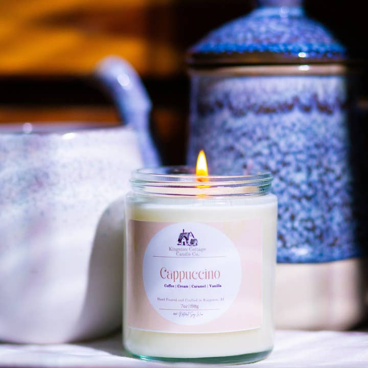 Kingston Cottage Candle Co. - Wholesale Jar/Filled Candle - Cappuccino Candle4