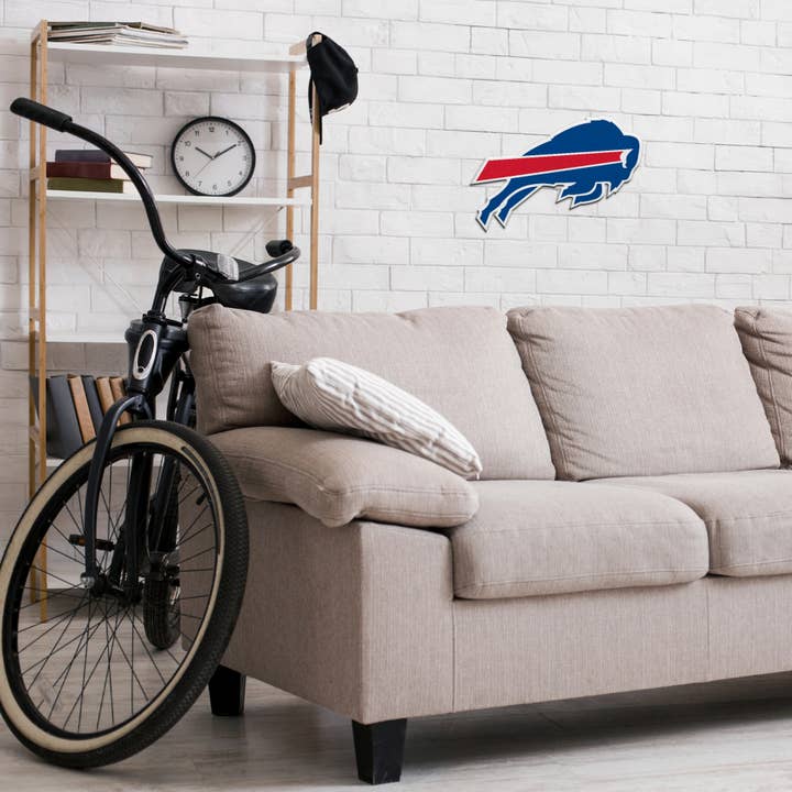 Rico Industries - Wholesale Flag - NFL Buffalo Bills Primary Logo Shape Cut Pennant