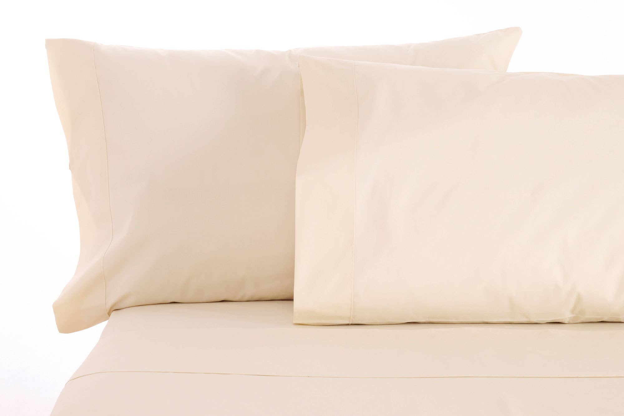 Sleep & Beyond - Wholesale Bedding Pillowcase/Sham - 100% Organic Cotton 300TC Sateen Pillow Case Pair1