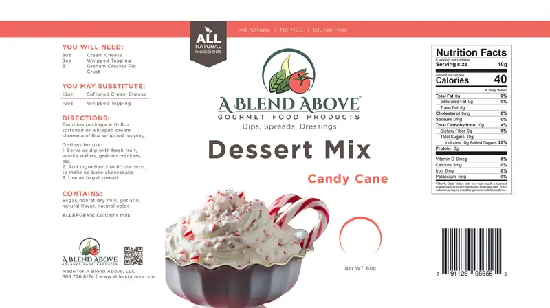A Blend Above - Wholesale Dip - Candy Cane Dessert Mix1