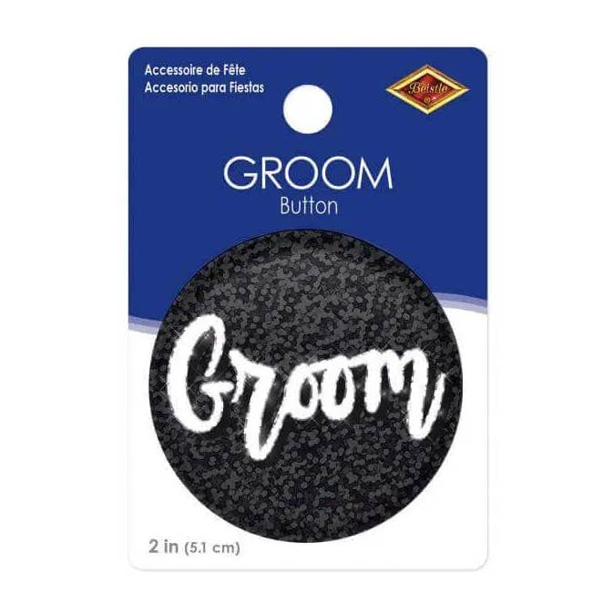 Bouton Groom pour la vente par Party Expo, LLC