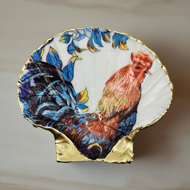 Plato de Vieira de Jardín de Gallo para venta al por mayor de Shell Yeah By Jaks LLC