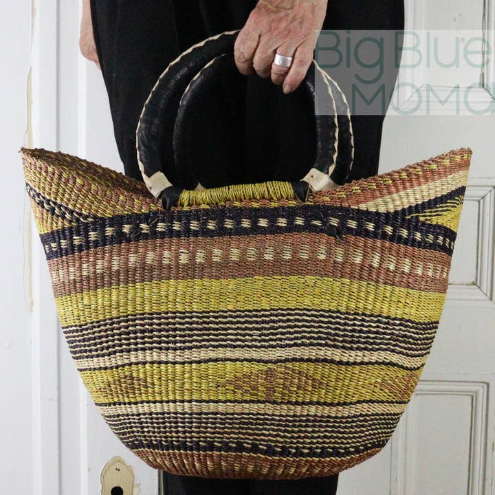 Big Blue Moma - Wholesale Grocery/Shopping Bag - U Shopper Large - Traditional Palette9