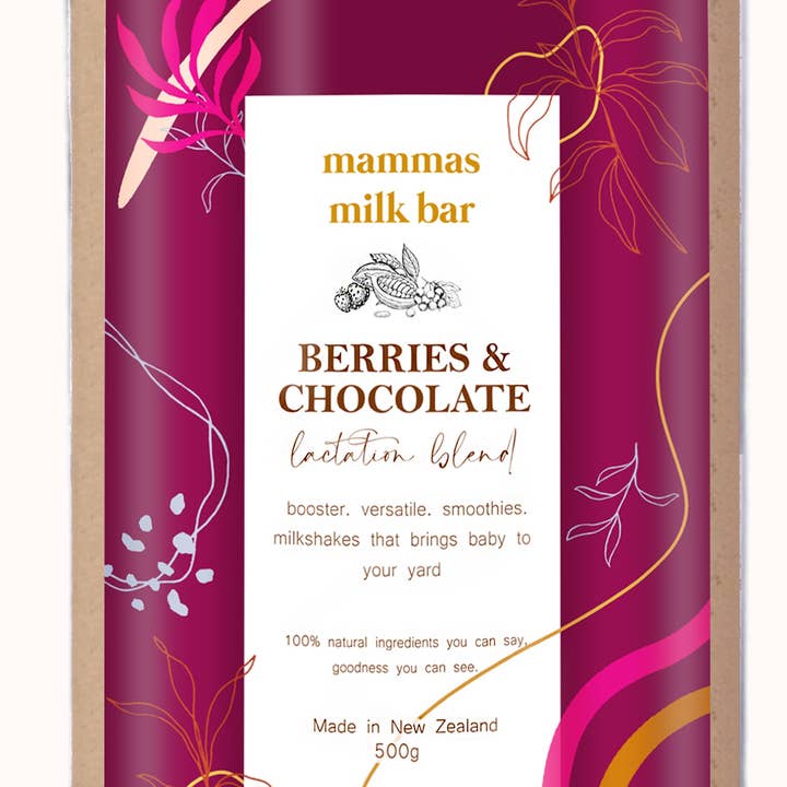 Mammas Milk Bar - Wholesale Nursing tea – Maternity - Berries and Chocolate Lactation Blend