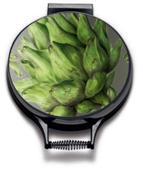 Mustard & Gray Ltd - Wholesale Oven Mitt/Pot Holder - Artichoke Circular Hob Covers0
