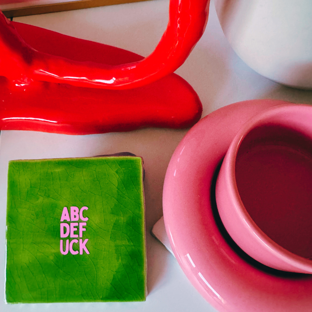 BLUDD® - Vendita all'ingrosso Mattonelle - Abcdefuck - piastrella firmata0