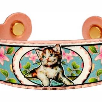 BM 28 Kattdesign Flexibelt Färgglatt Armband för wholesale av COPPER ARTS INC.