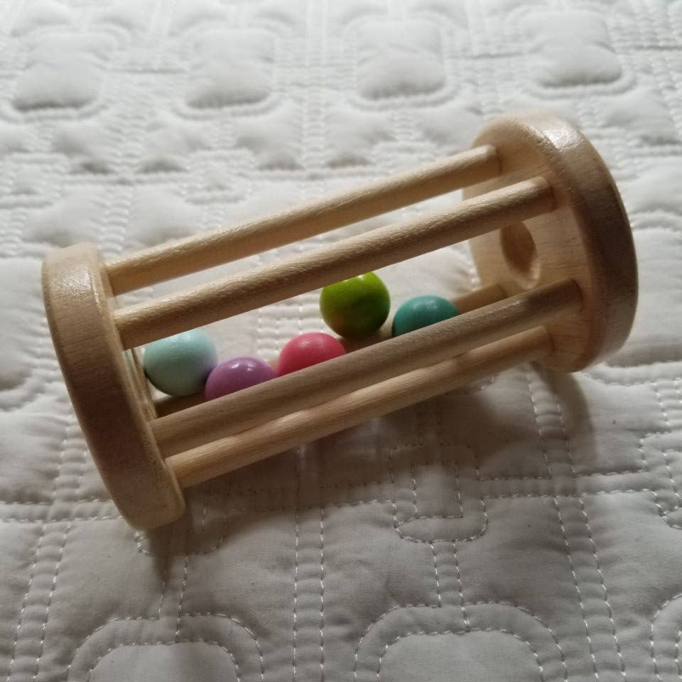 D & C TOYS - Vente Hochet mobile – bébé - Hochets en bois multicolores pour bébés1