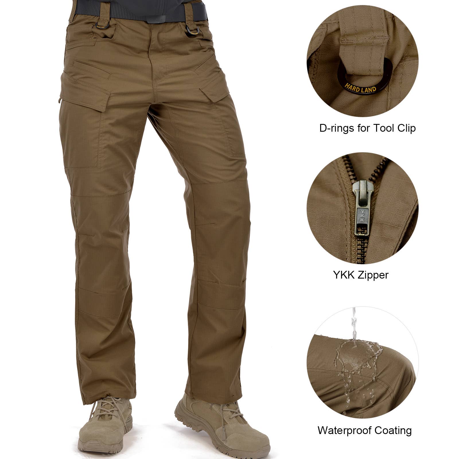 Qing Dao Lai Si Ma Te Fang Zhi You Xian Gong Si - Wholesale Pants - Men's - Men's Work Cargo Pants Ripstop 14 Pockets Water Resistant39