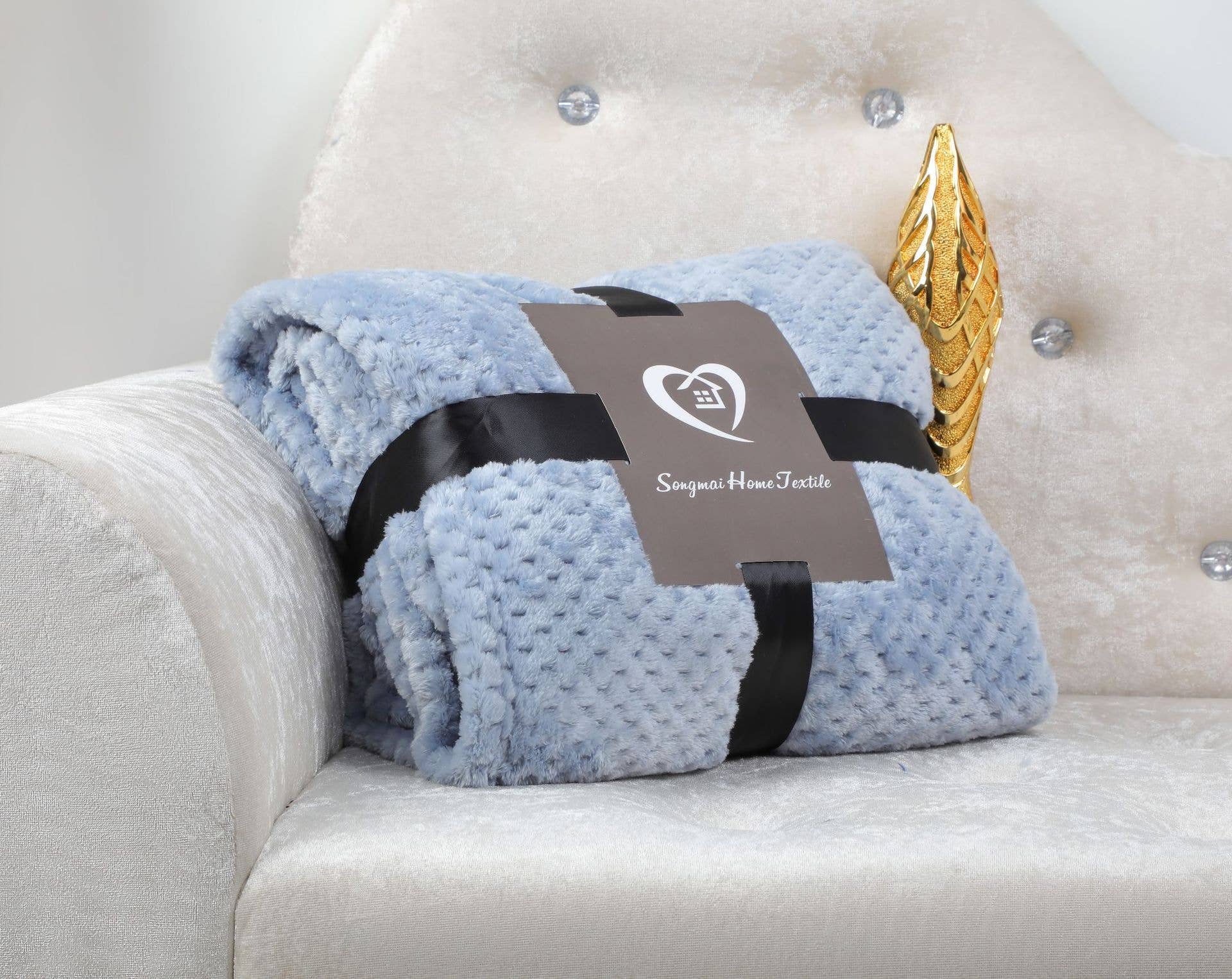 HIDDENBRAND - Wholesale Throw Blanket - fluffy fleece soft cozy sofa throw blanket10