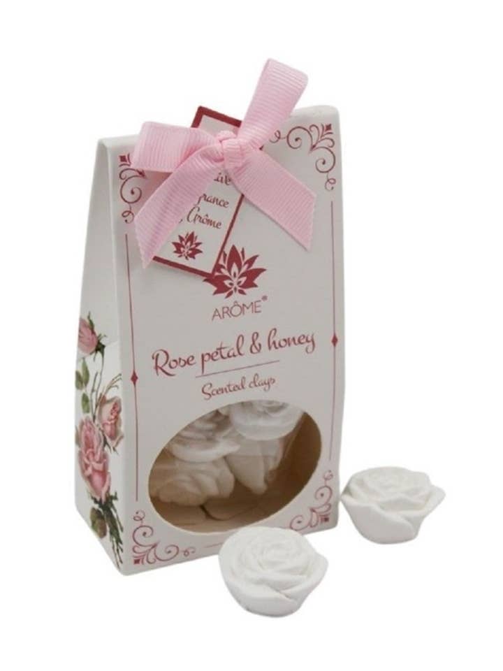 ARÔME Parfymerade krita Rosenblad Och Honung 6 Delar för wholesale av SferaNatura by INCI SRL