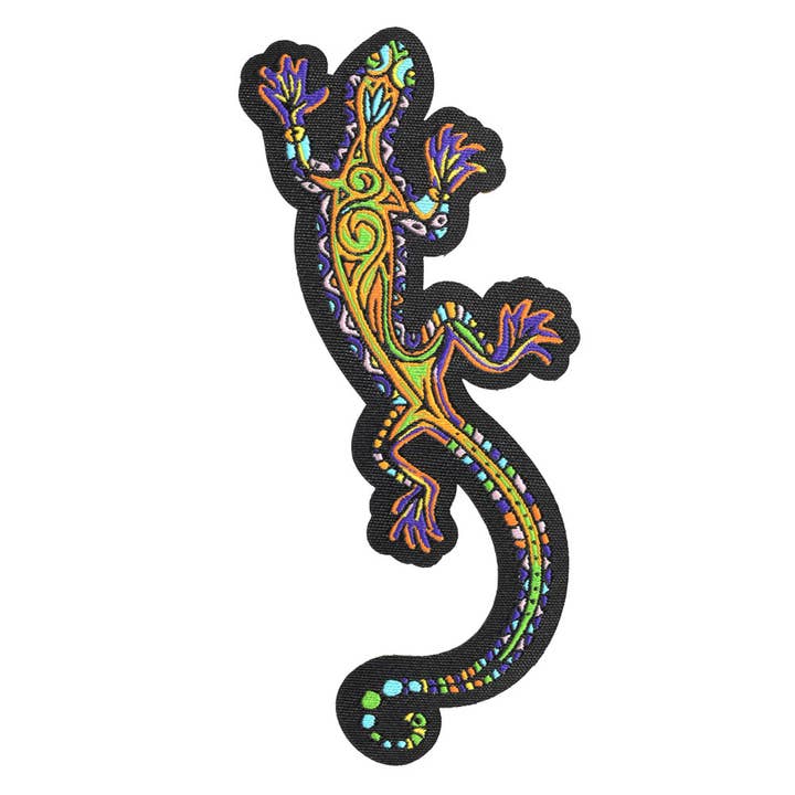 Lizard Embroidered Patch for wholesale by Benjamin International