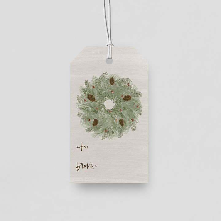 everglow handmade - Wholesale Gift Tag - Tidings | Christmas & Holiday Gift Tag Set for Presents1