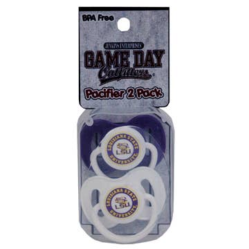 Lsu Tigers Infant Pacifier for wholesale by Jenkins Enterprises