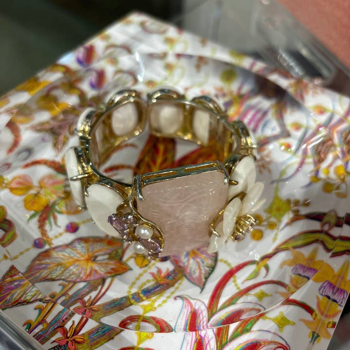 Multicolor Amazonia Splendor Acrylic Candy Catchall Dish for wholesale on Faire3