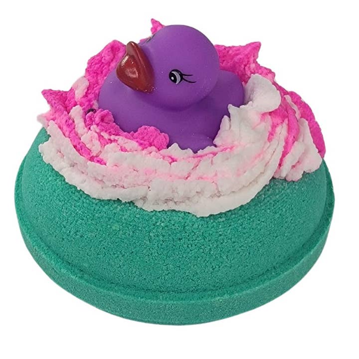 Ducky Donut Black Vanilla and Musk ( 5 oz. ) for wholesale by Bath Bums