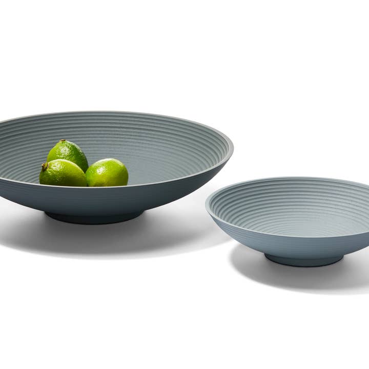 Ciotole LIM in alluminio verniciato a polvere effetto scanalato per la vendita all'ingrosso da parte di Philippi GmbH