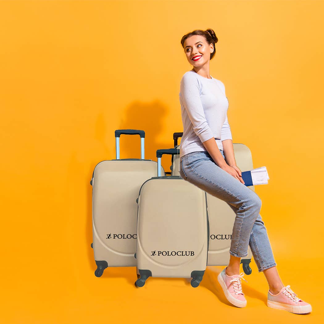 ALBAsrls - Wholesale Luggage - POLOCLUB 3-piece trolley set4