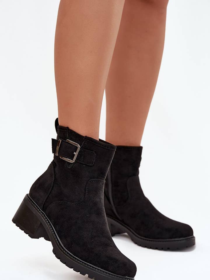 Støvletter med hæl Model 217814 Træd i stil for engroshandel hos Lieber Deem Marktplatz