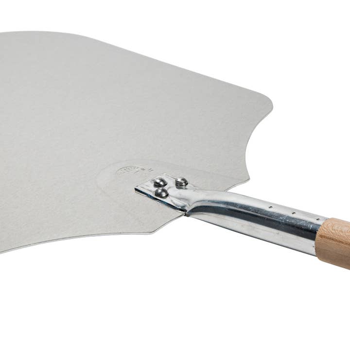 Kitchen Supply Wholesale - Wholesale Pizza Wheel - Kitchen Supply 14-Inch x 16-Inch Aluminum Pizza Peel with Wood Handle6