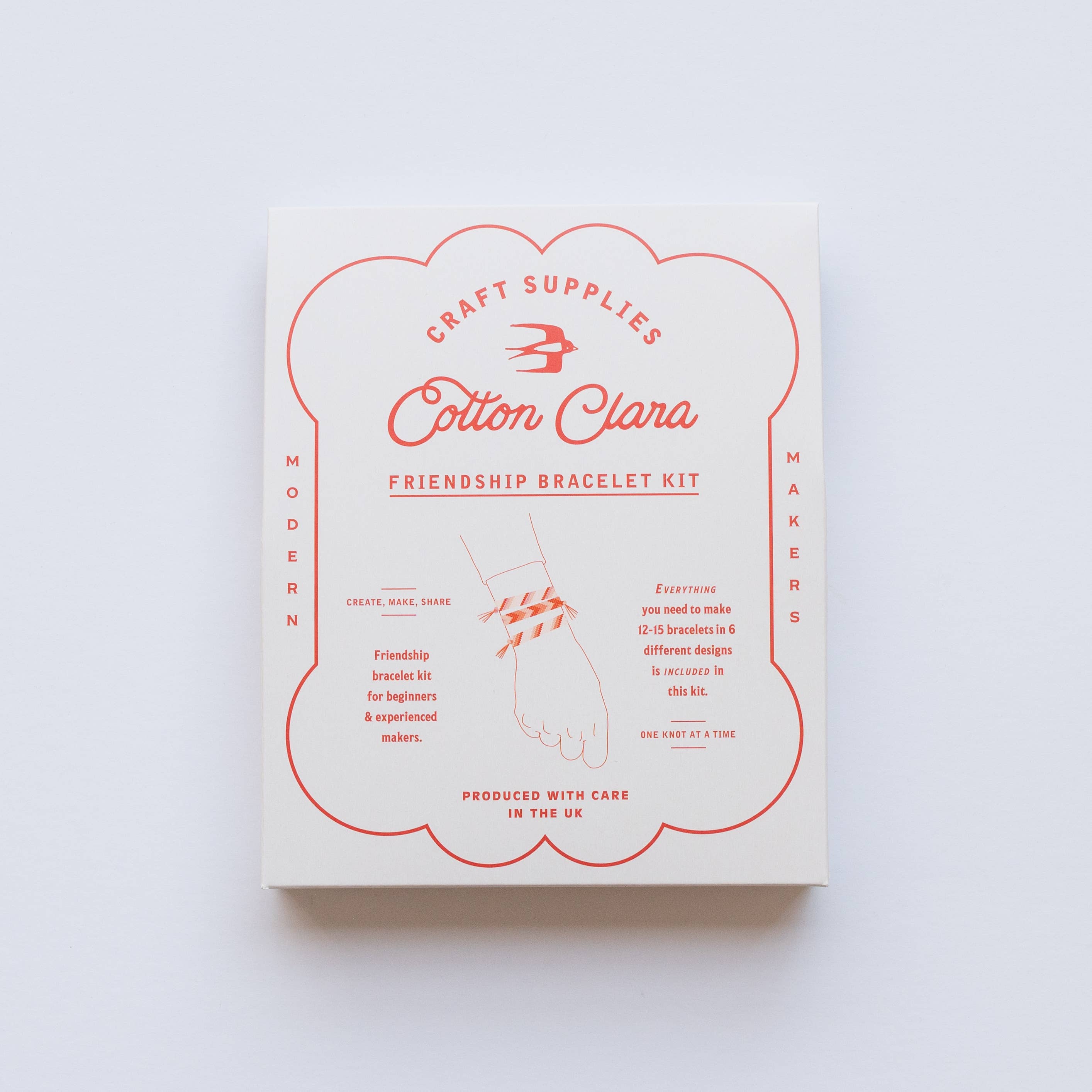 Cotton Clara Craft Kits & Supplies - Wholesale DIY Jewellery – Child - Friendship Bracelet Kit14