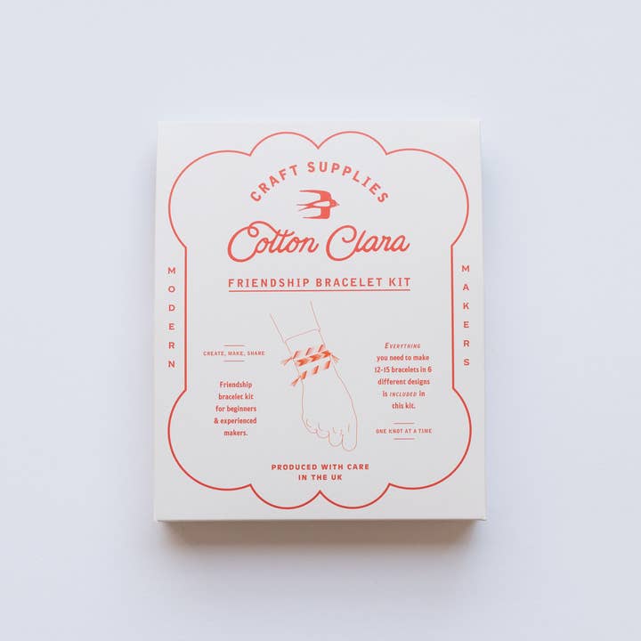 Cotton Clara Craft Kits & Supplies – wholesale DIY Jewellery – Child – Friendship Bracelet Kit14